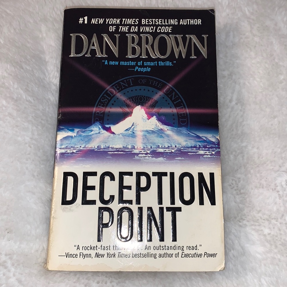 🔥4/$25 🔥 Deception Point. Dan Brown